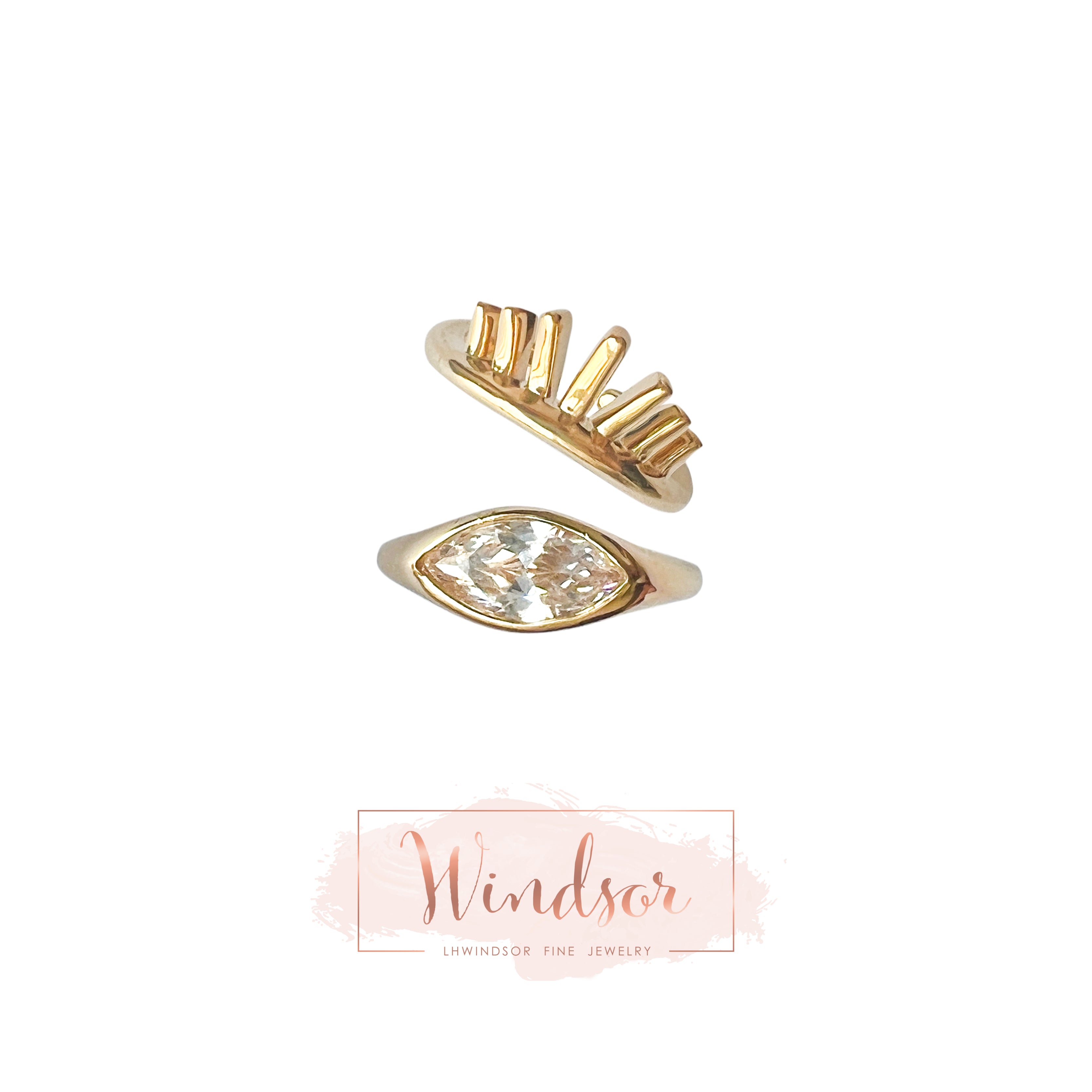 Lashes Ring Set