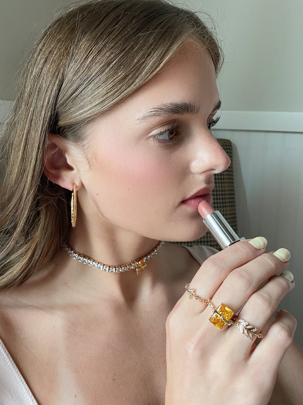 Golden Hour Citrine Ring