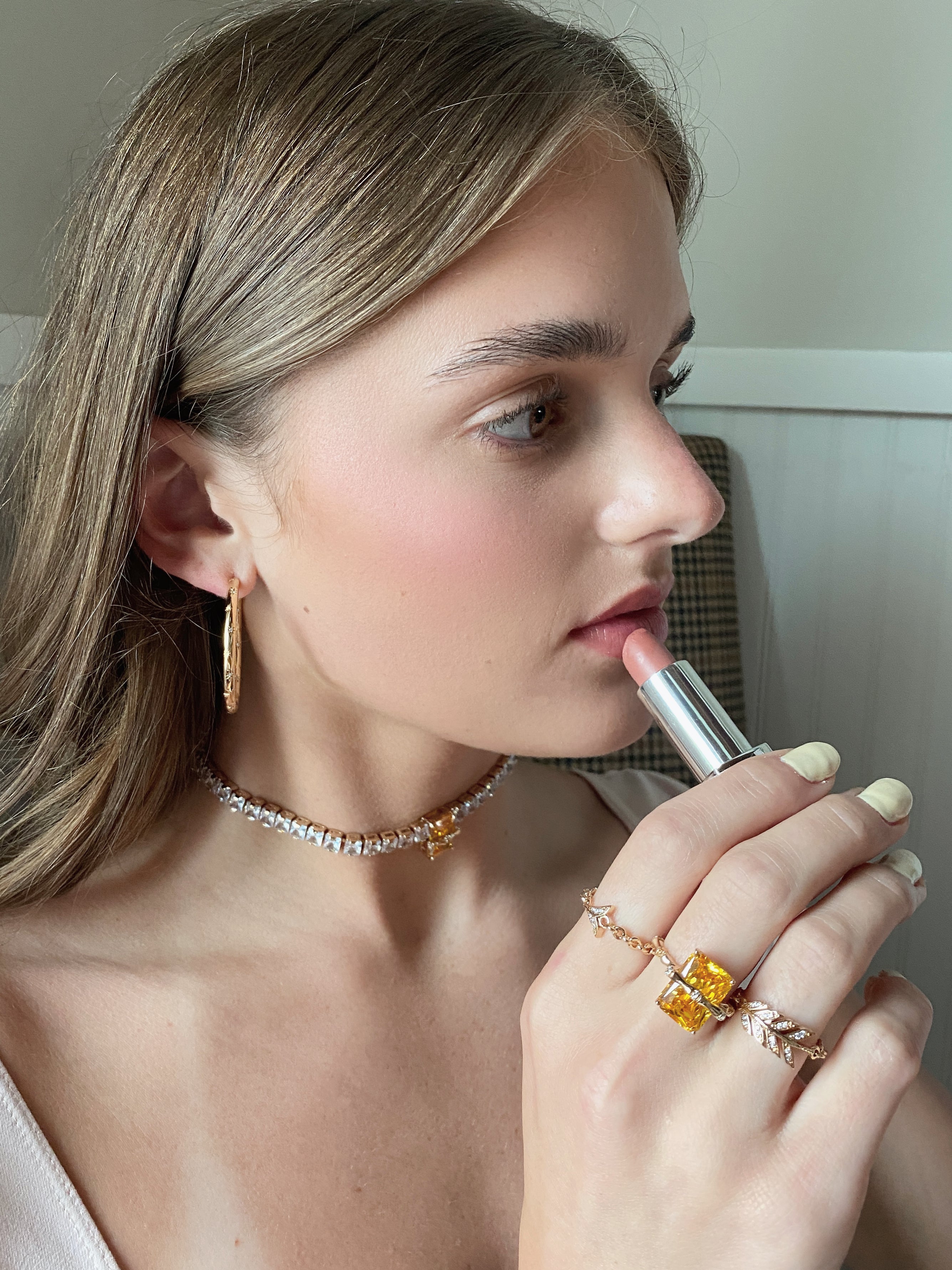 Golden Hour Citrine Ring