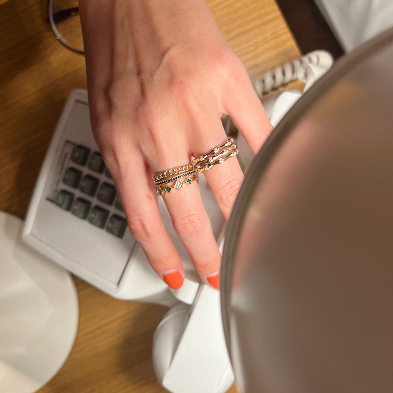 Aurora Ring Set