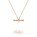 Lucky Bamboo Fob Necklace