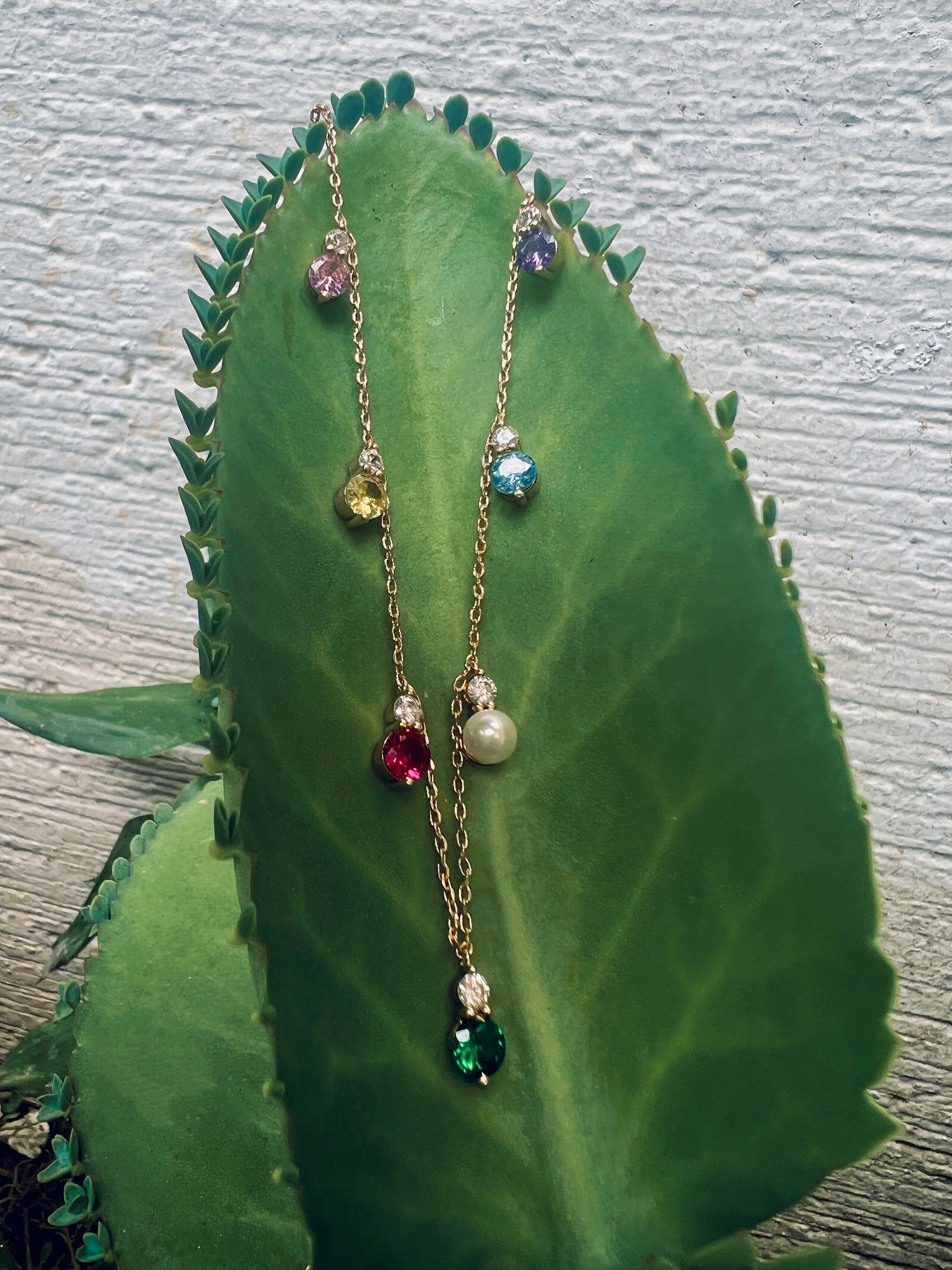 Rainbow Necklace/ Ring