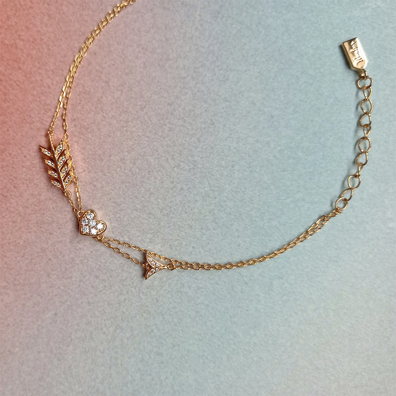 Arrow Through My Heart Bracelet