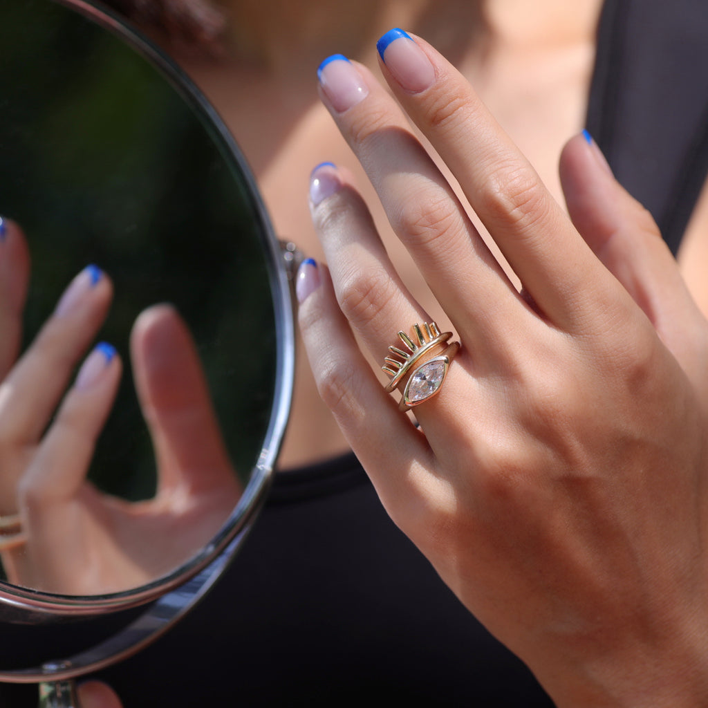 Lashes Ring Set