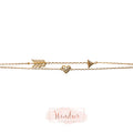 Arrow Through My Heart Bracelet