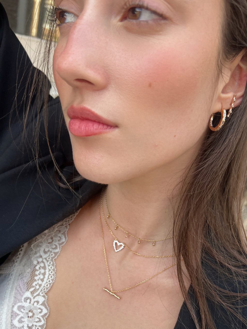 Lucky Bamboo Fob Necklace