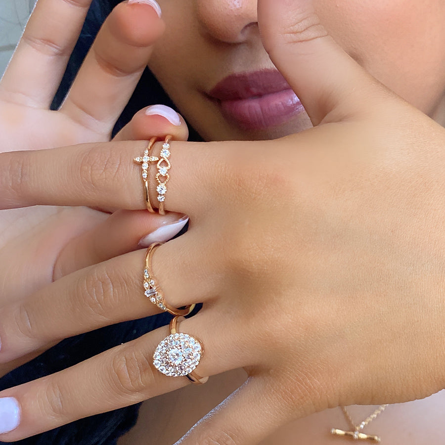 Soft Deco Ring Set