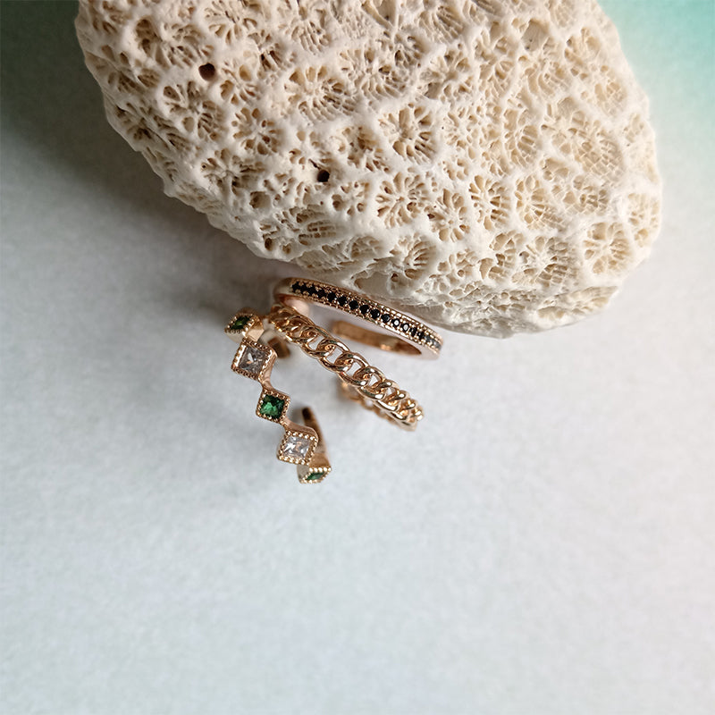 Aurora Ring Set
