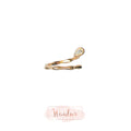 Bamboo Dew Wrap Ring