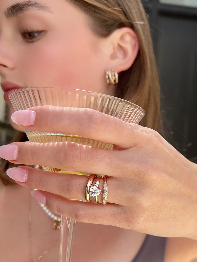 Arp Trio Ring Set