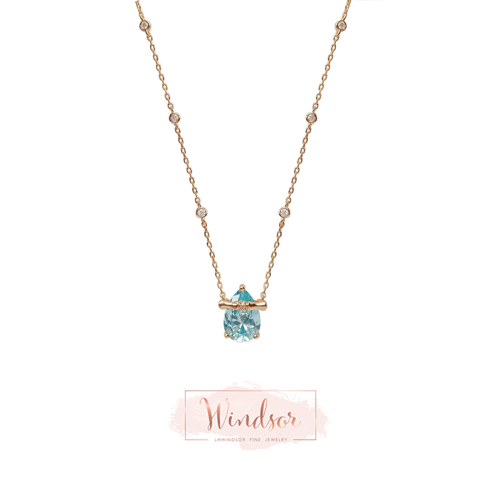 Azure Drop Necklace/ Ring