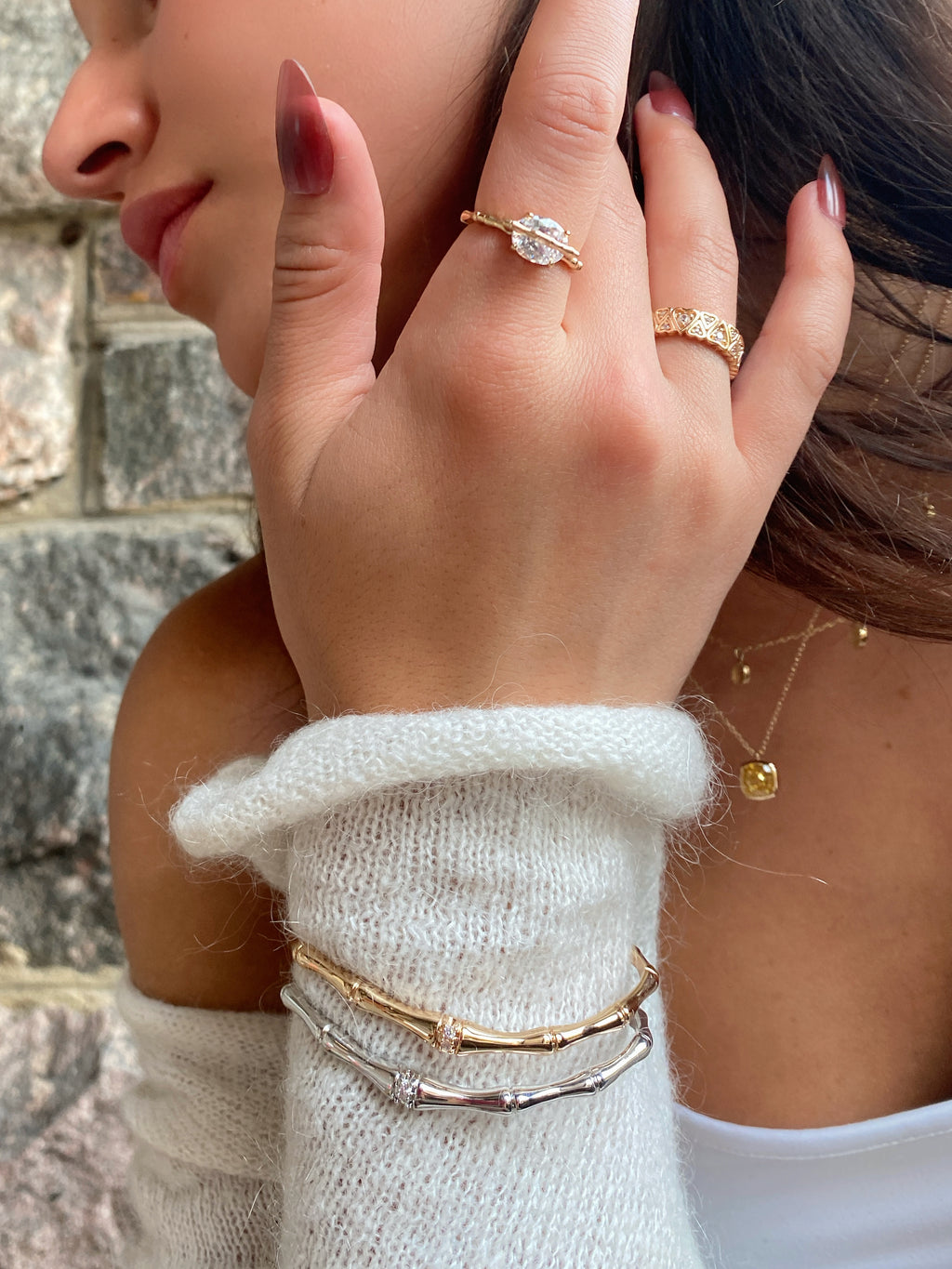 Lucky Bamboo Bangle