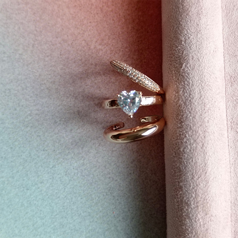 Arp Trio Ring Set