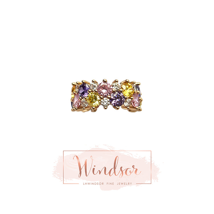 Rainbow Necklace/ Ring