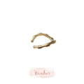 Bamboo Wave Ring