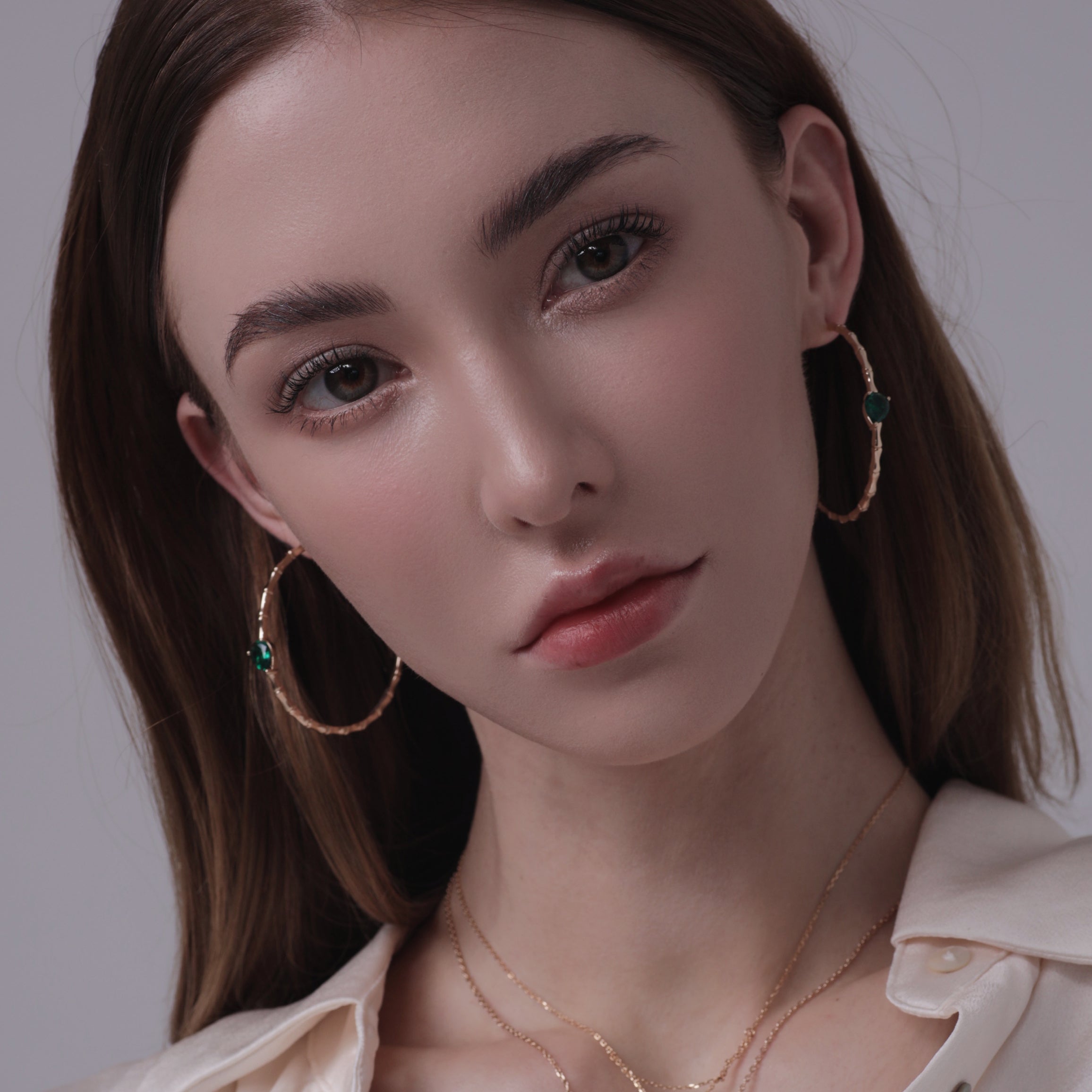 Bamboo Leaf Ring/ Earrings