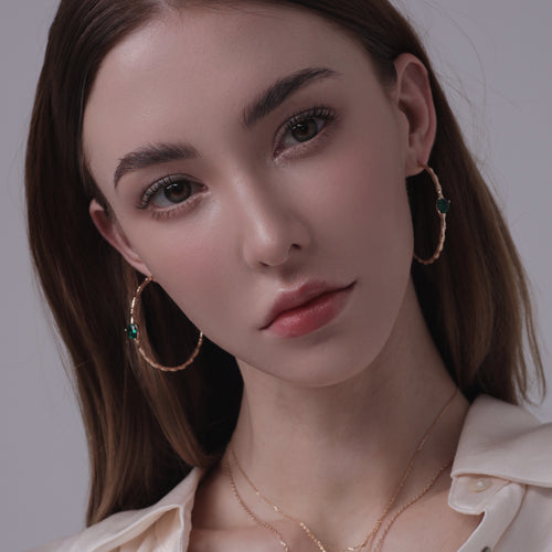 Bamboo Leaf Ring/ Earrings