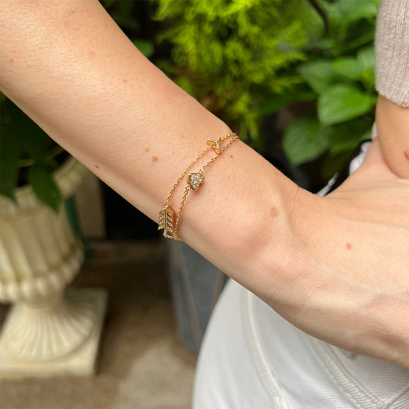 Arrow Through My Heart Bracelet
