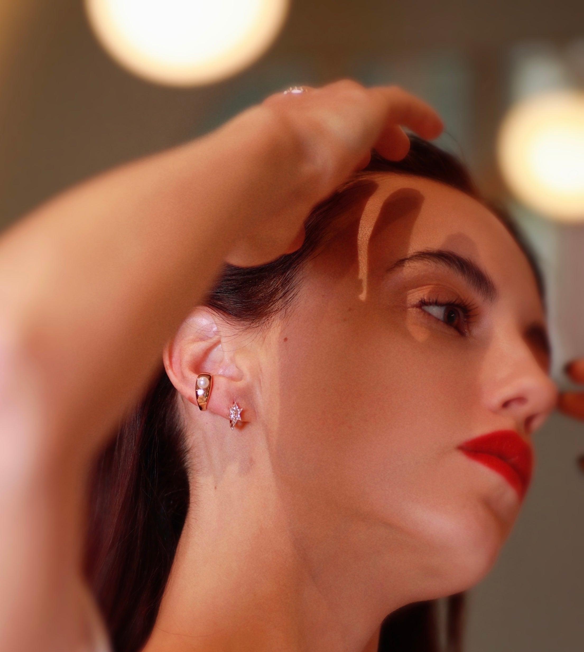 Pearl Orbit Earcuff