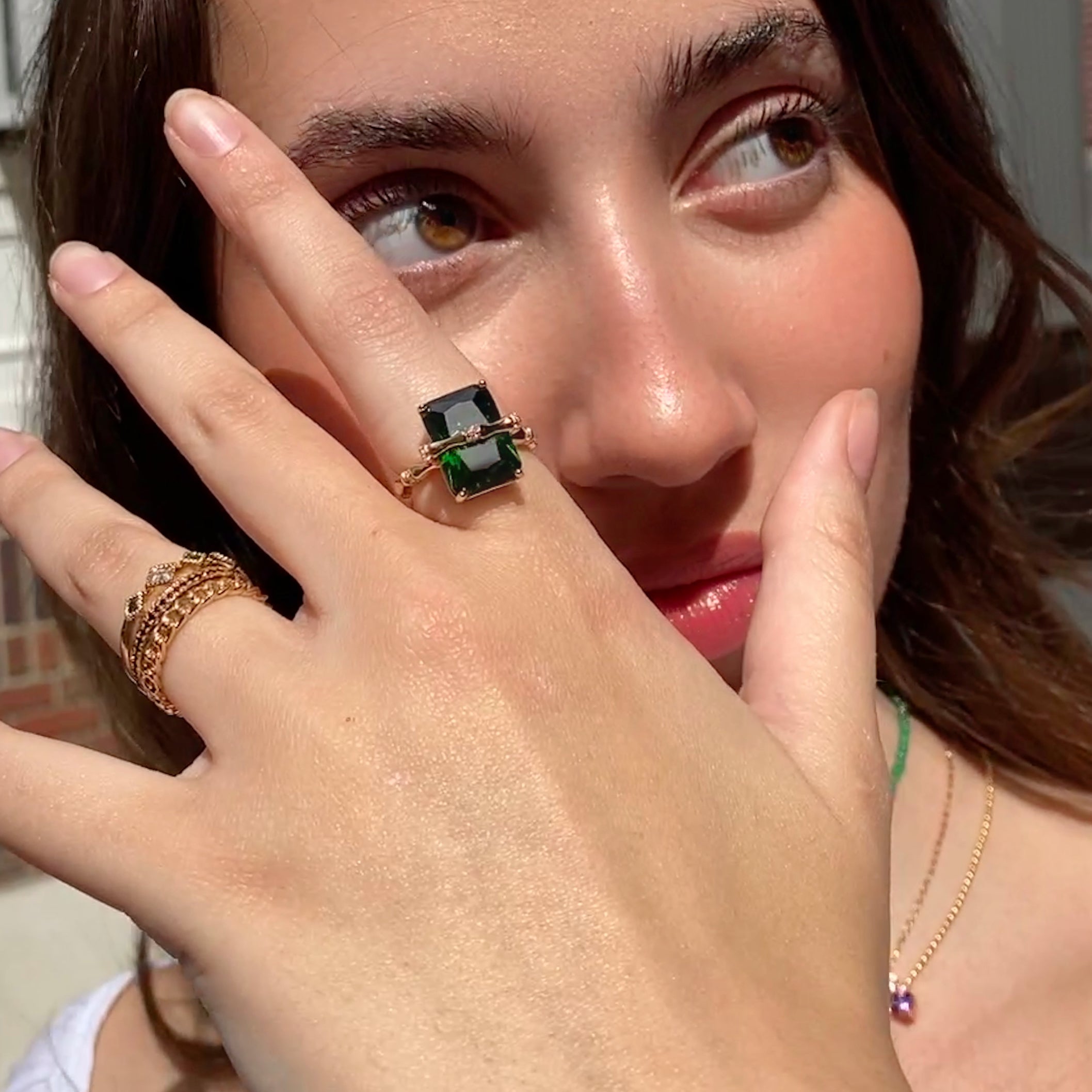Golden Hour Citrine Ring