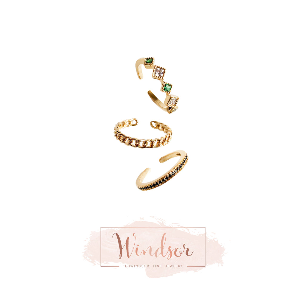 Aurora Ring Set