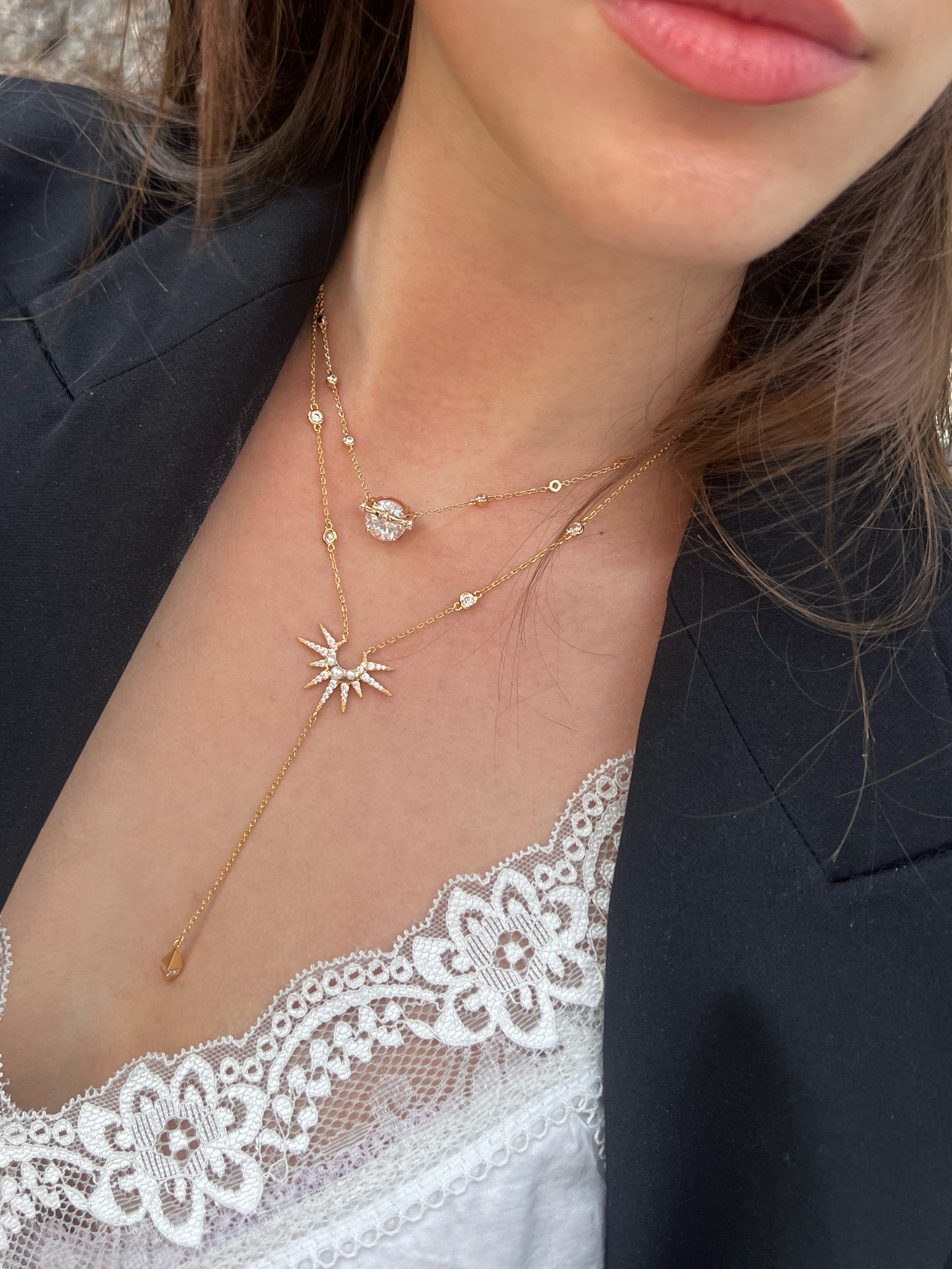 Round Ice Necklace