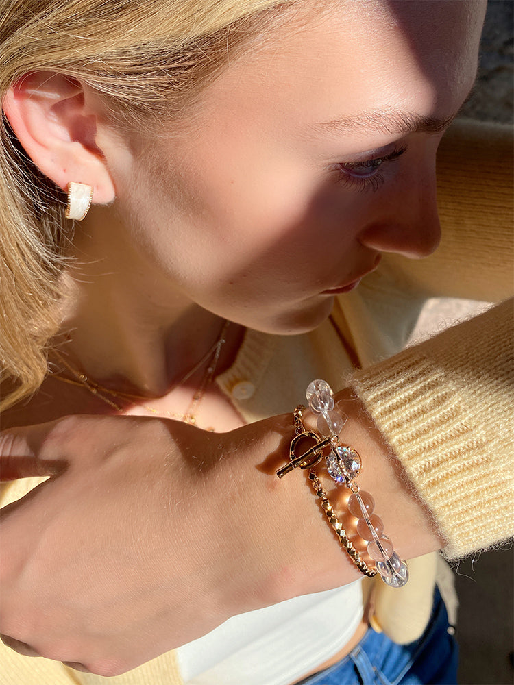 Round Ice Bracelet