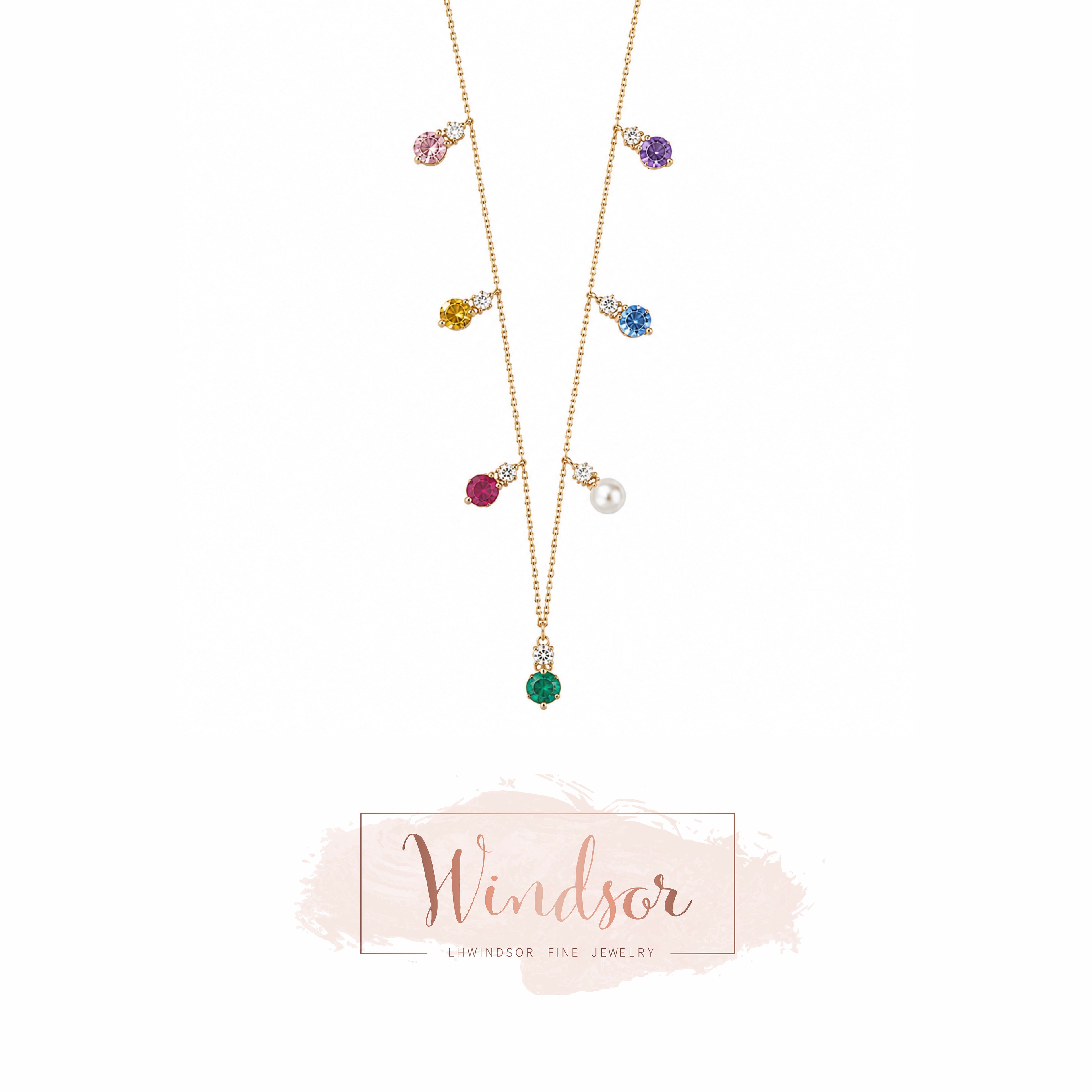 Rainbow Necklace/ Ring